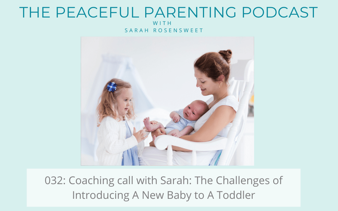 Podcast Episode 32: Coaching call with Sarah: The Challenges of Introducing A New Baby to A Toddler