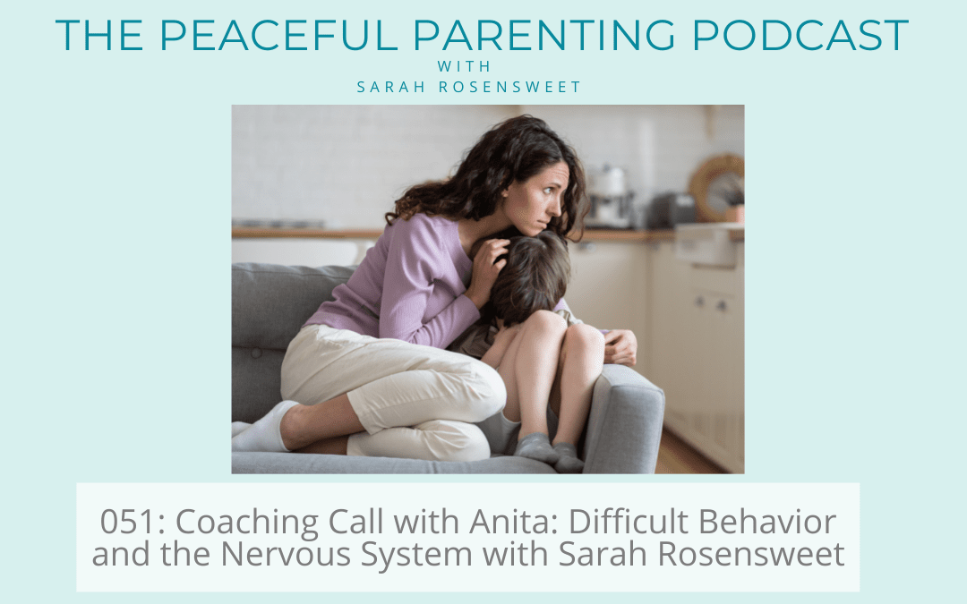 Podcast Episode 51: Coaching Call with Anita: Difficult Behavior and the Nervous System