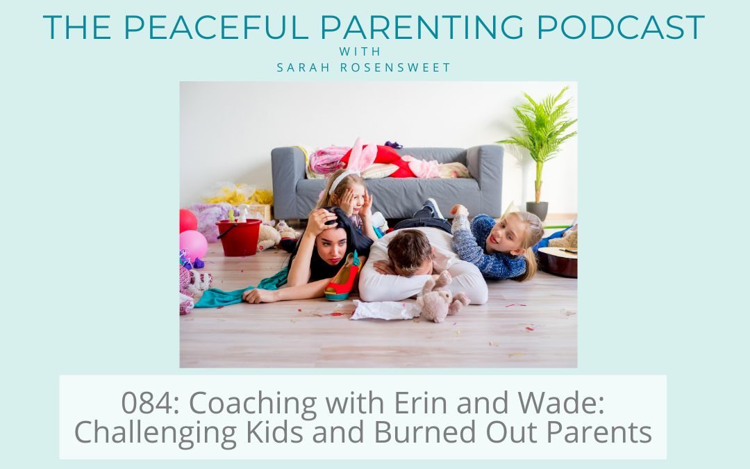 Podcast Episode 84: Coaching with Erin and Wade: Challenging Kids and Burned Out Parents
