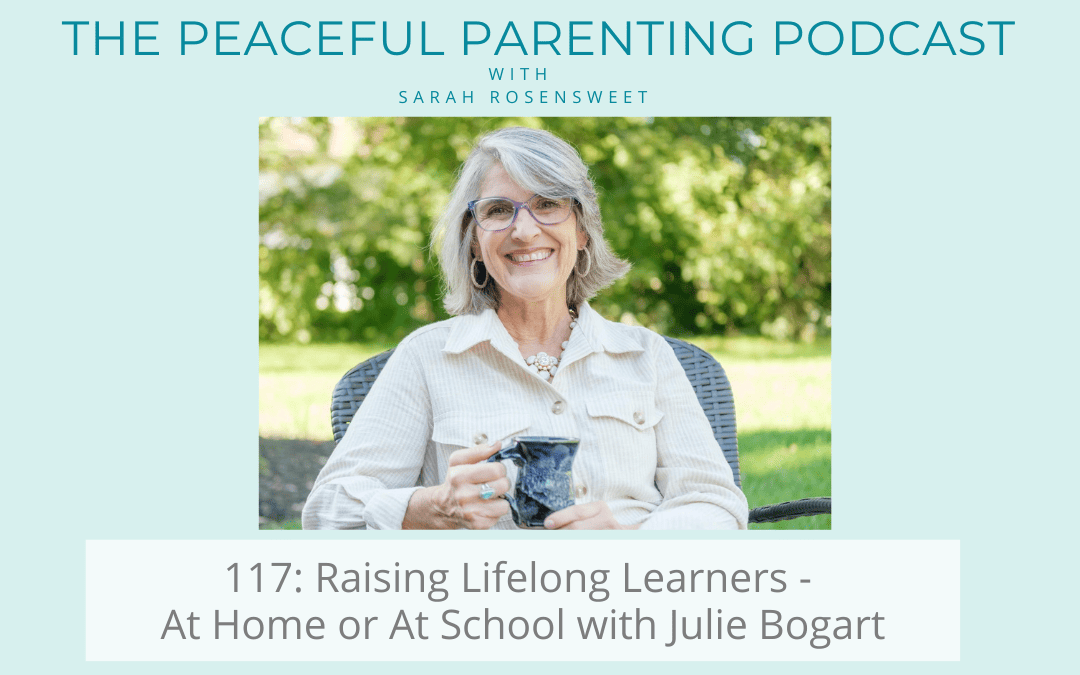 Episode 117: Raising Lifelong Learners – At Home or At School with Julie Bogart